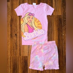 Barbie Pink Kids Pajamas Set